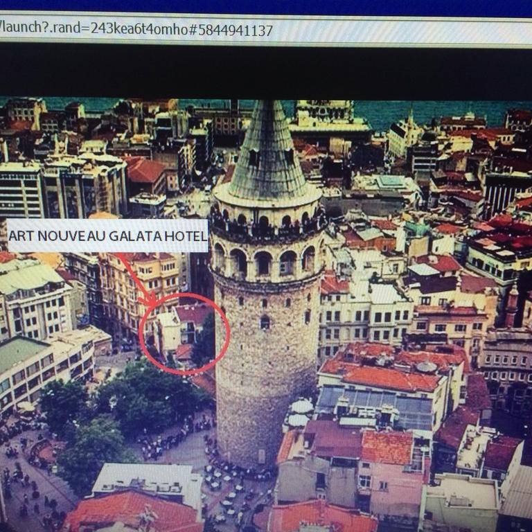 Art Nouveau Galata Istanbul Eksteriør bilde